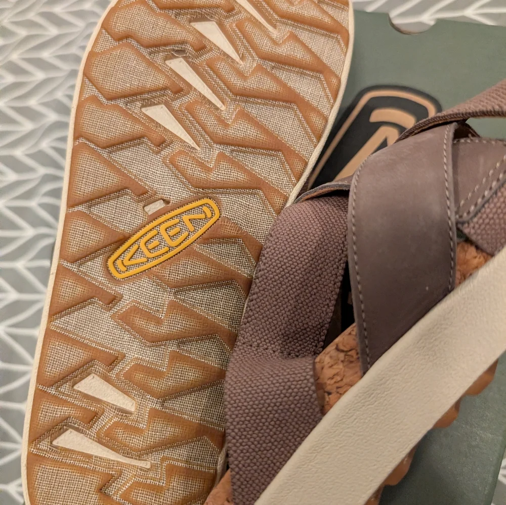 Keen Elle Mixed Slide‎ Women Size 7.5 Brindle/Birch NIB - Picture 6 of 7